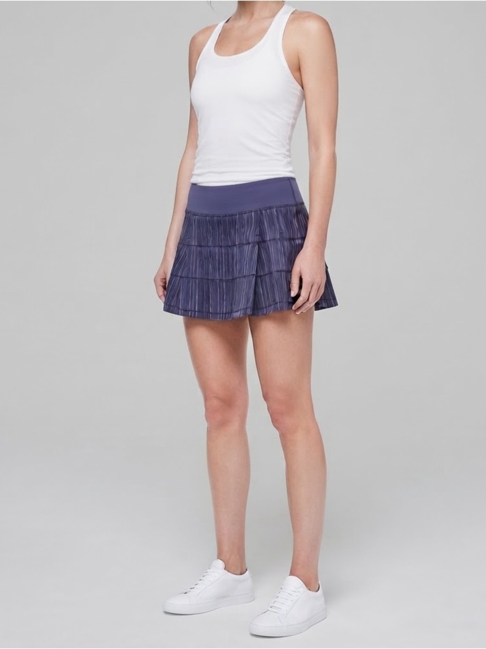 Lululemon Pace Rival Skort (Regular) 2-Way Stretch in Navy Blue Size 4